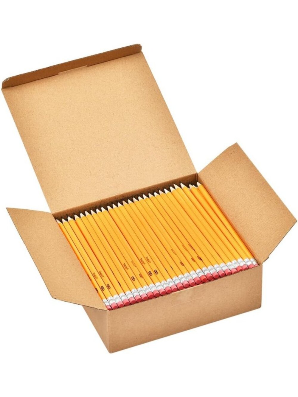Bulk Pre-Sharpened #2 HB Pencils - 240 Count Wood-Cased Writing Supplies